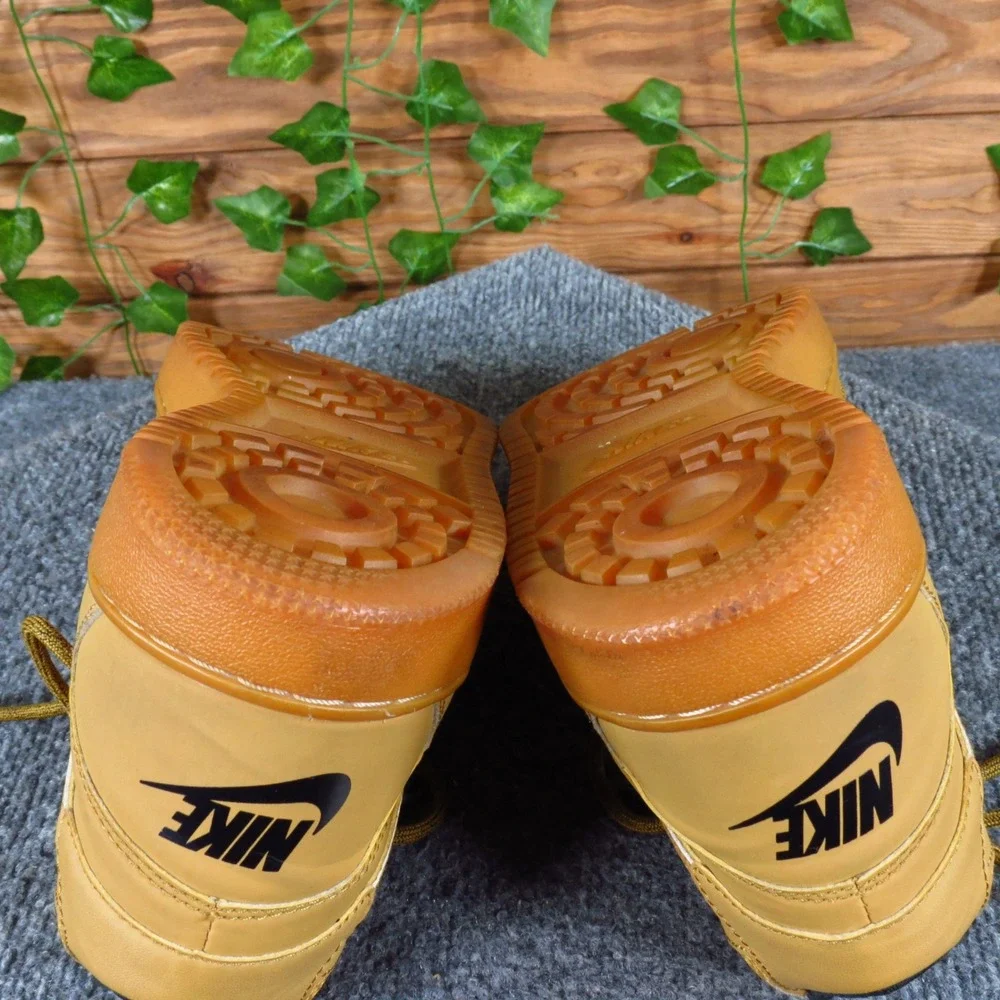 Nike Son of‎ Force Mid Winter Mens Sneakers Size 9.5 Casual Shoes Wheat Gum